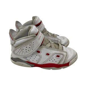 Nike AIR JORDAN White University Red Size 10C Toddler Shoes Sneakers DM1158-106